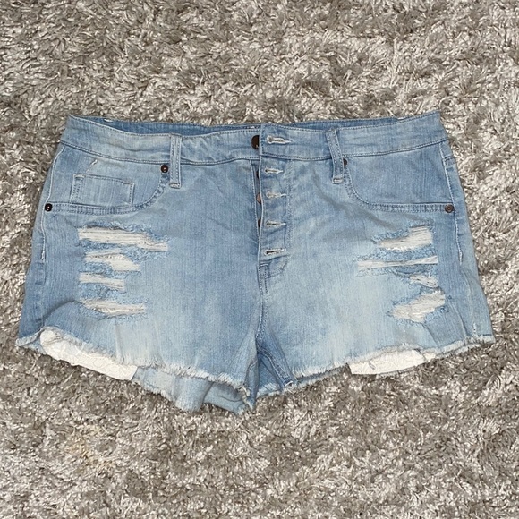 Mossimo Supply Co. Pants - Mossimo High Waisted Denim Shorts